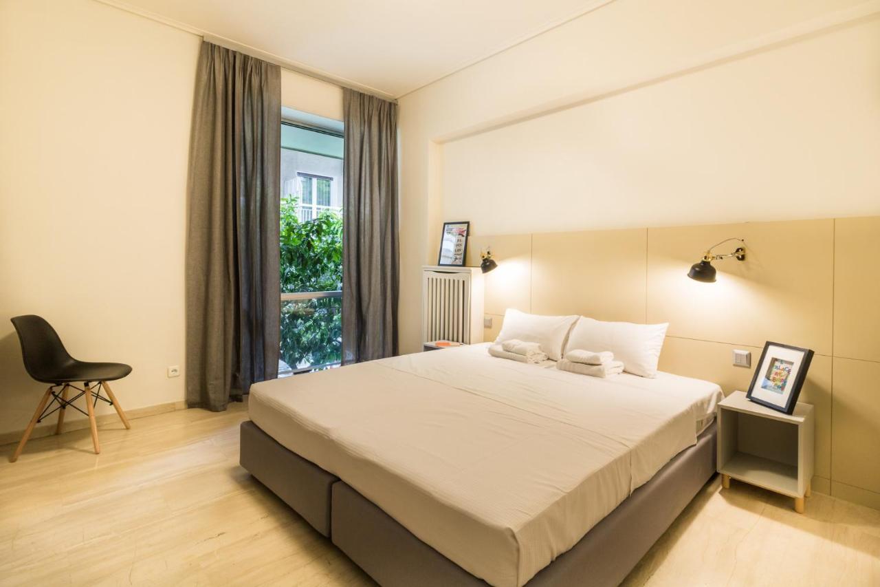 One-Bedroom Apartment - Kolonaki Athen Exterior foto